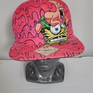 SpongeBob SquarePants & Patrick 2015 Snapback Graphic Hat Nickeldon Beach Cap